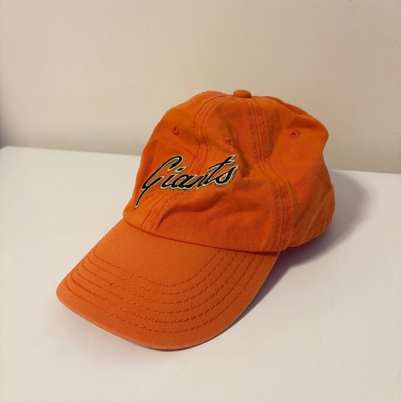 MLB San Francisco Giants Dad Hat Baseball Cap Strapback Orange One Size - Picture 1 of 3